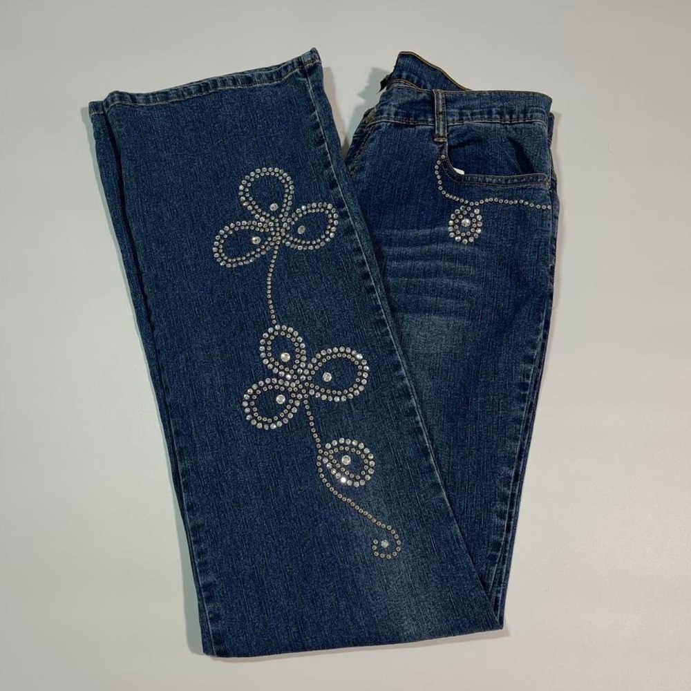 Vintage Y2K‎ Bootcut Embellish Jeans